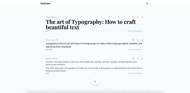 FontCase